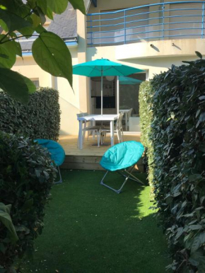 Studio Les Pétrels avec terrasse et jardinet à 2 pas de la plage